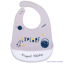 Cargar imagen en el visor de la galería, Babero de Silicona Explora