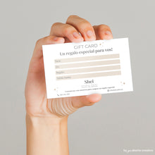 Cargar imagen en el visor de la galería, Gift card (Diseño e impresión x 100 unidades)