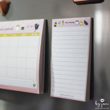 Cargar imagen en el visor de la galería, Mi menú semanal + Lista de compras con imán