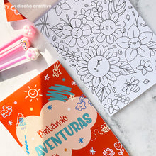 Cargar imagen en el visor de la galería, Block para colorear: Pintando Aventuras
