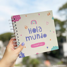 Cargar imagen en el visor de la galería, Álbum de fotos Hola Mundo (personalizado)
