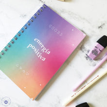 Cargar imagen en el visor de la galería, Cuaderno Energía positiva
