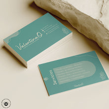 Cargar imagen en el visor de la galería, Tarjetas personales (Diseño e impresión 100 unidades)
